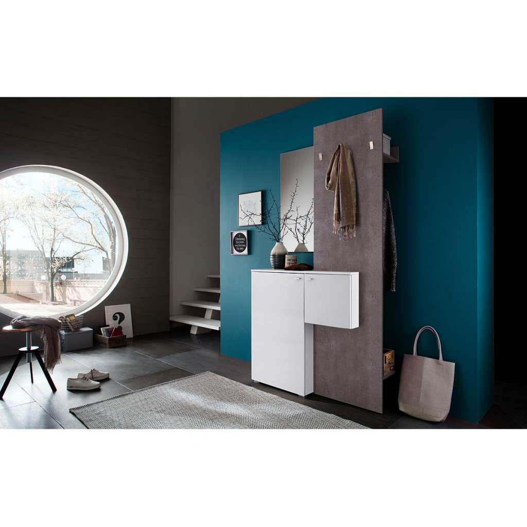 home24 Garderobenset Funda I (4-teilig)
