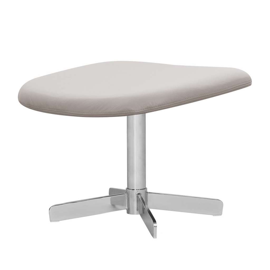 home24 Polsterhocker Houston Echtleder