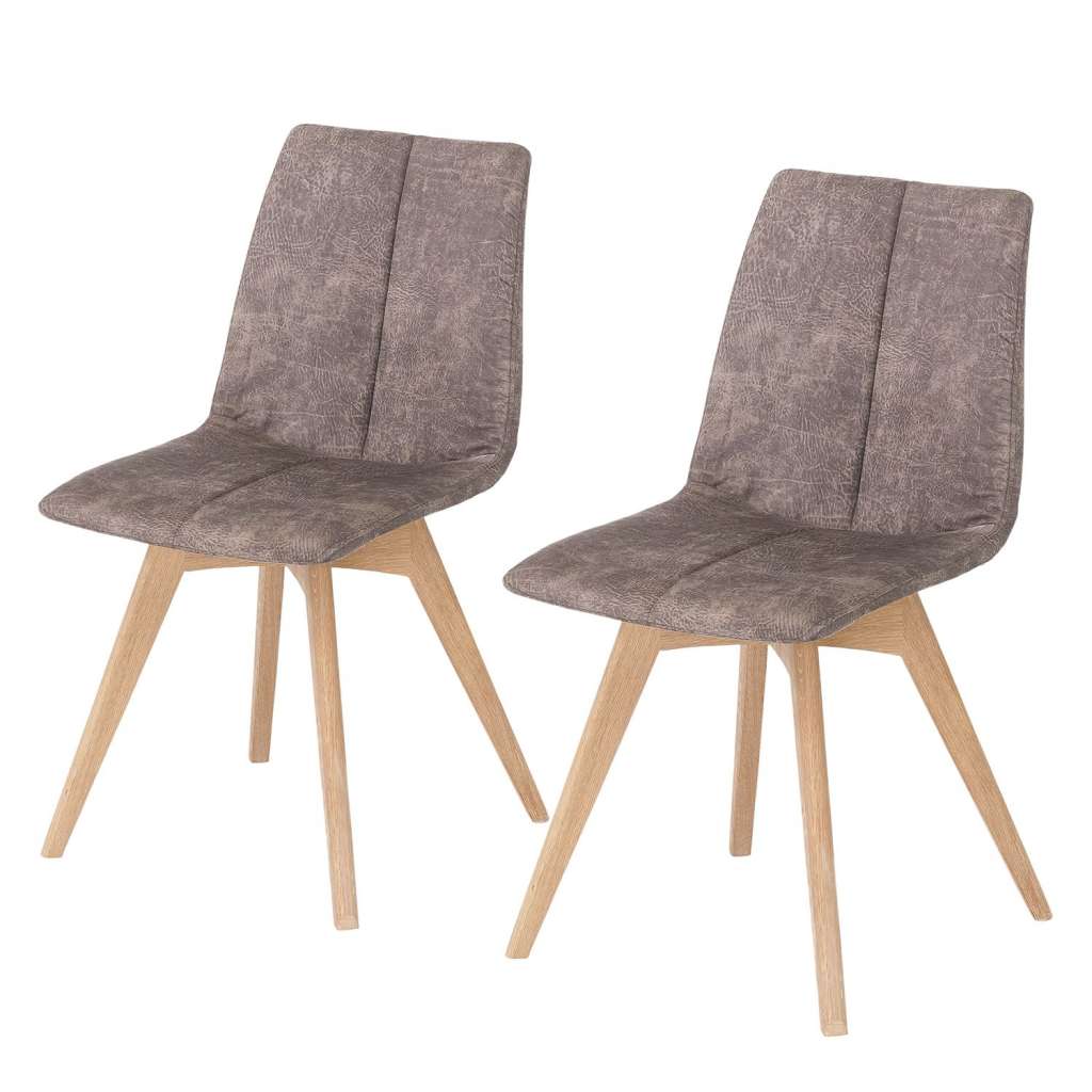 home24 Polsterstuhl Marihn (2er-Set)