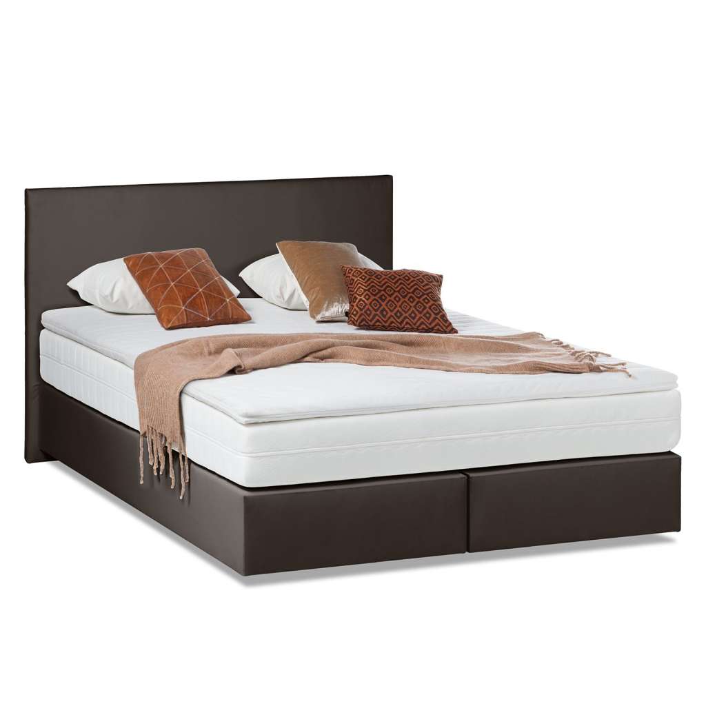 home24 Boxspringbett Ramona VI Kunstleder