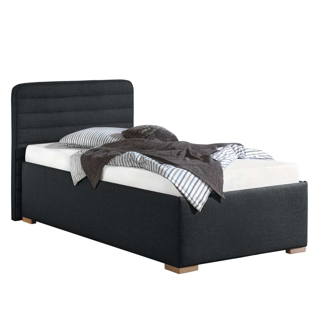 home24 Polsterbett Vitaby Strukturstoff