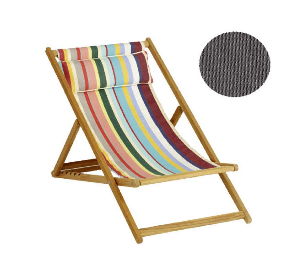 Weishäupl - Cabin Liegestuhl Basic - anthrazit - outdoor