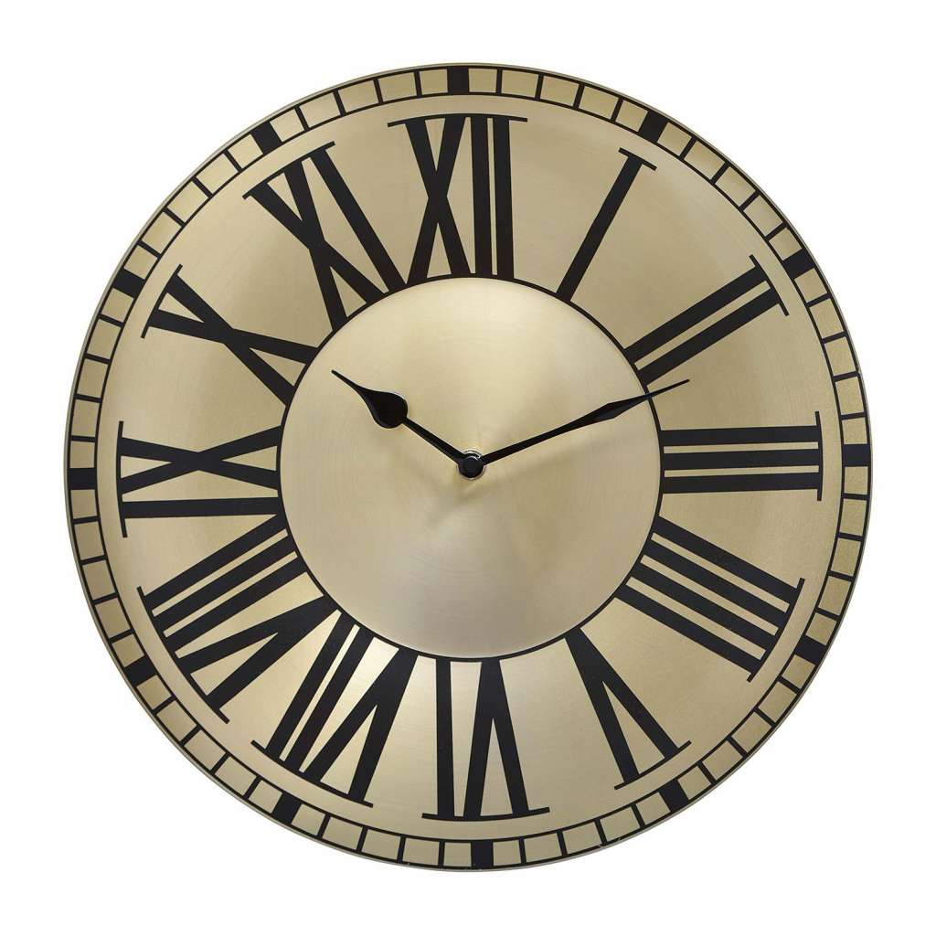home24 Wanduhr Bordeaux