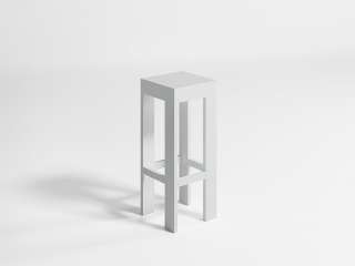Gandia Blasco - Na Xemena Barhocker - eloxiert - outdoor