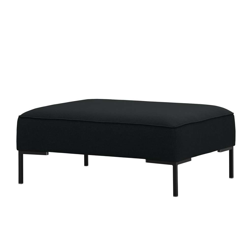 home24 Polsterhocker Ampio Webstoff