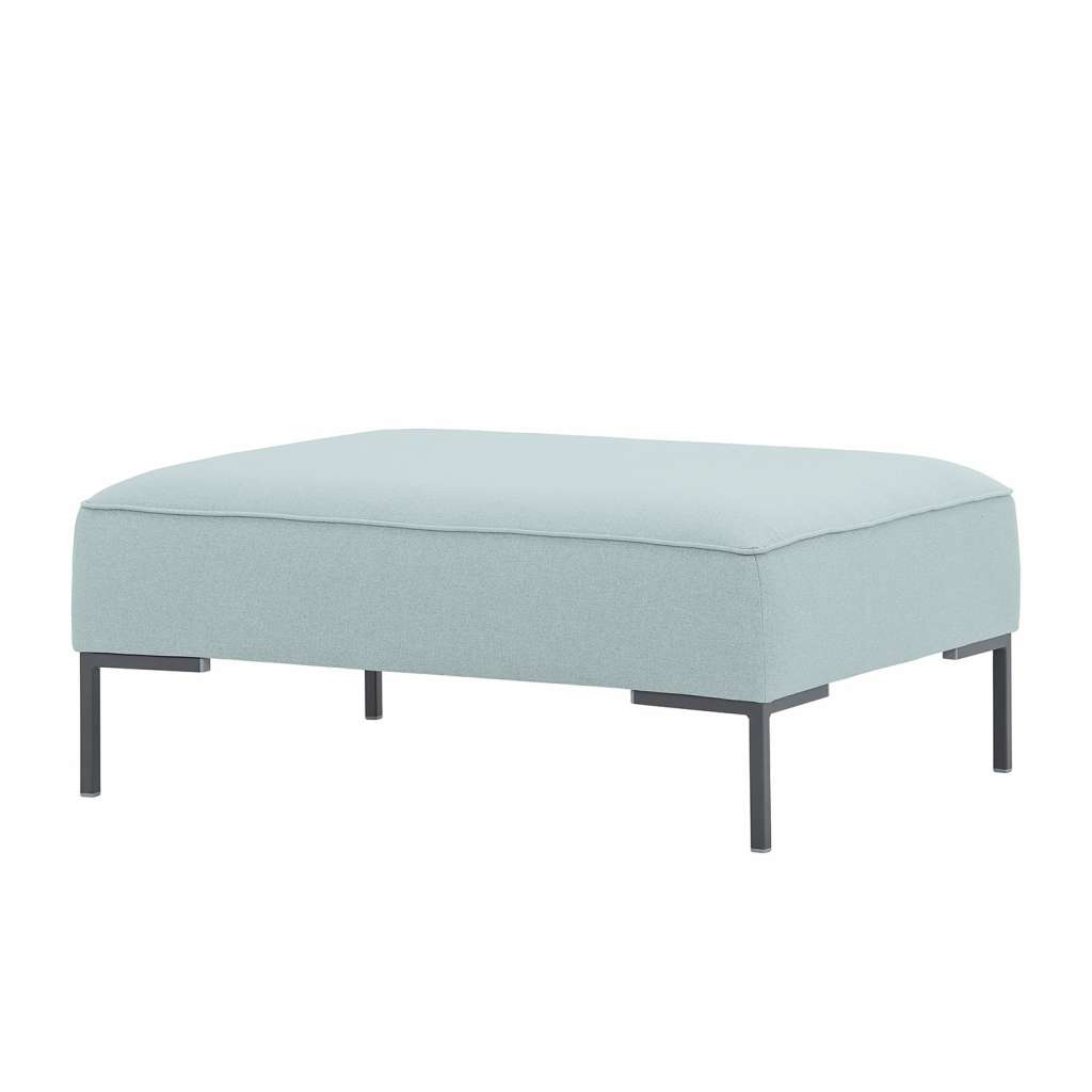 home24 Polsterhocker Ampio Webstoff