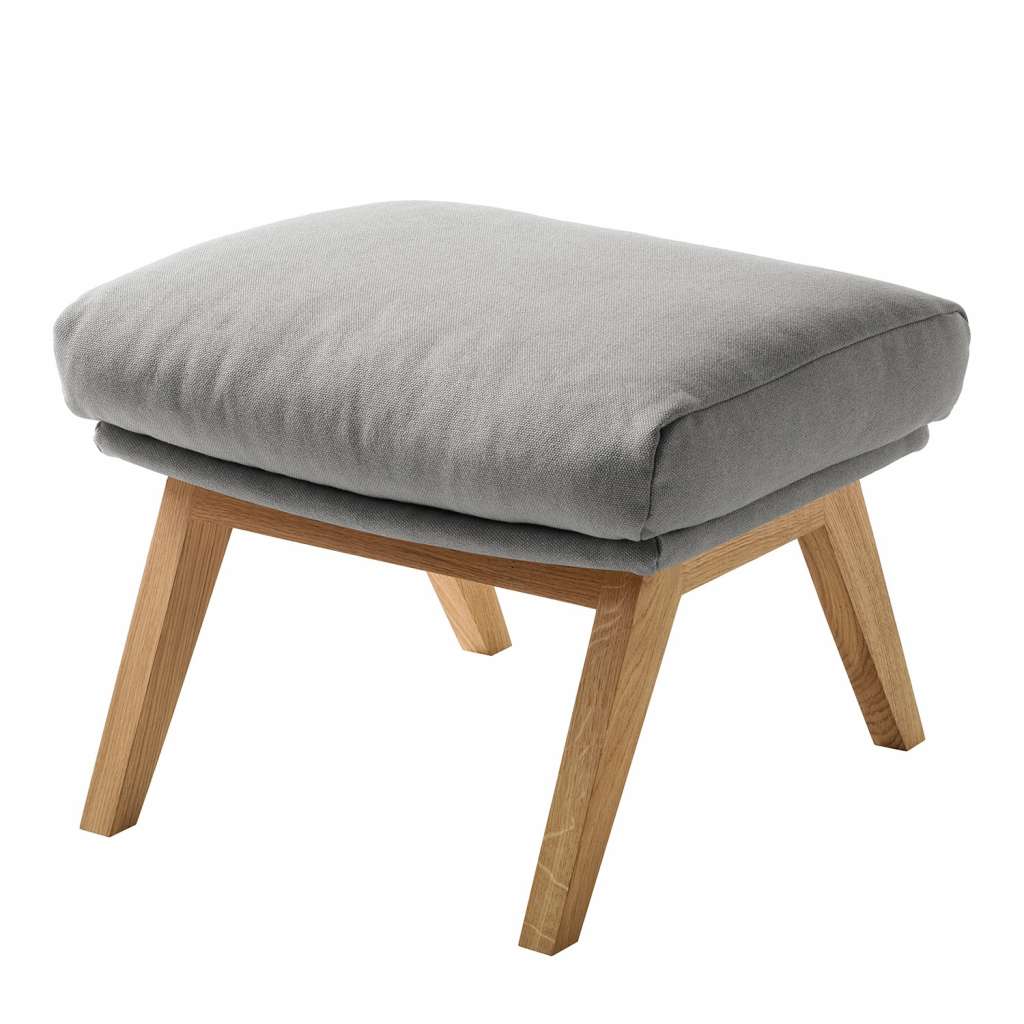 home24 Polsterhocker Garbo I Webstoff