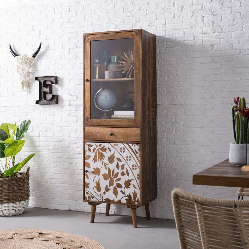 home24 Standvitrine Rygge