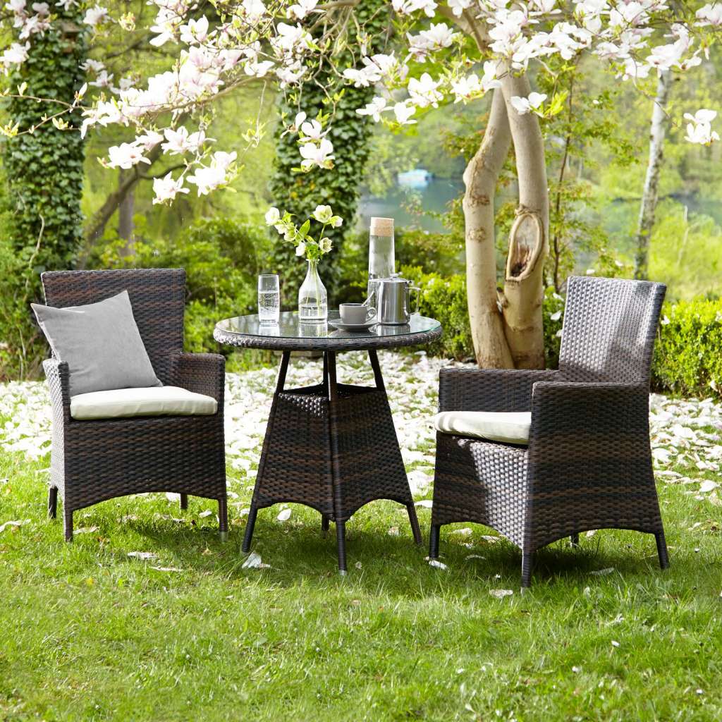 home24 Gartenstuhl Paradise Lounge I (2er-Set)
