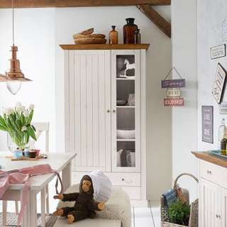 home24 Vitrinenschrank Lyngby II