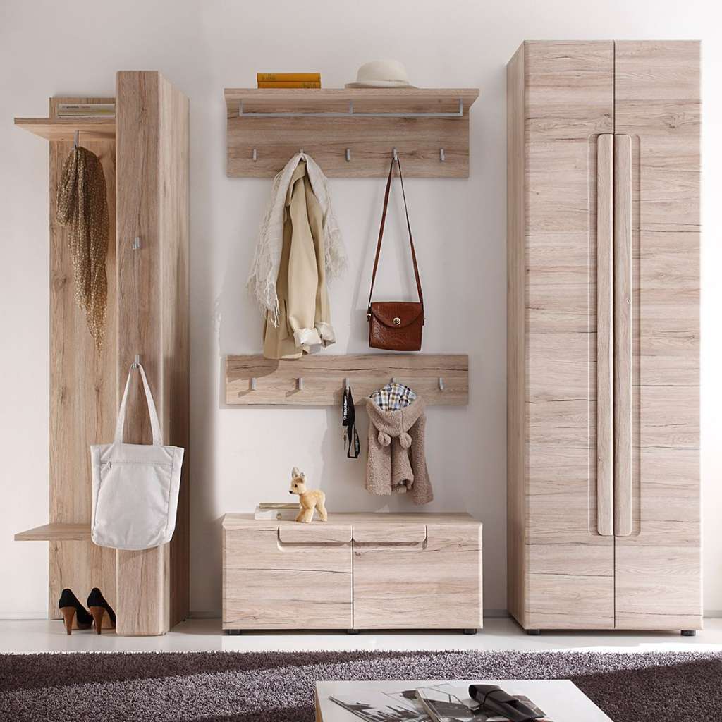 home24 Garderobenset Giba (5-teilig)