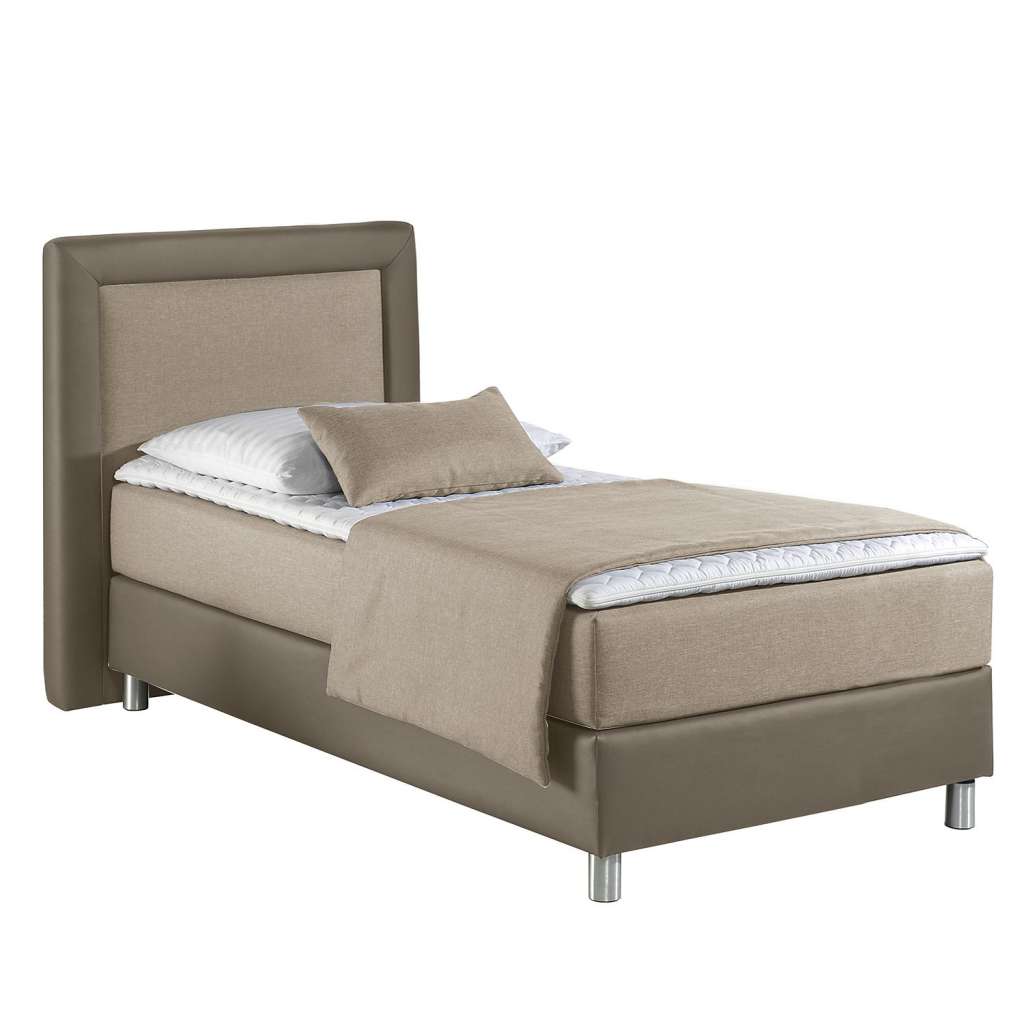home24 Boxspringbett Vimmerby Kunstleder