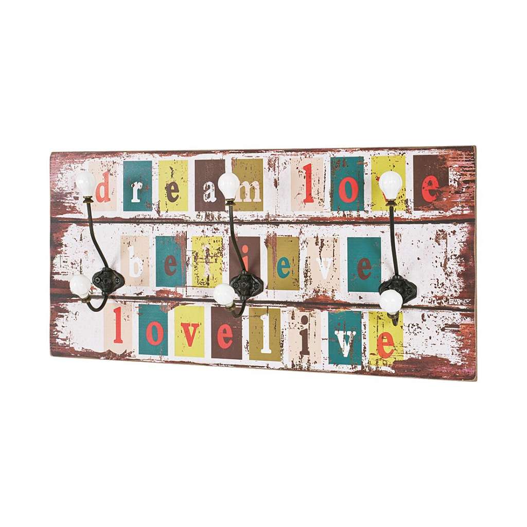 home24 Wandgarderobe Leiria Vintage