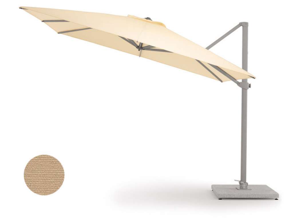 Weishäupl - Freiarmschirm - rund sand - outdoor