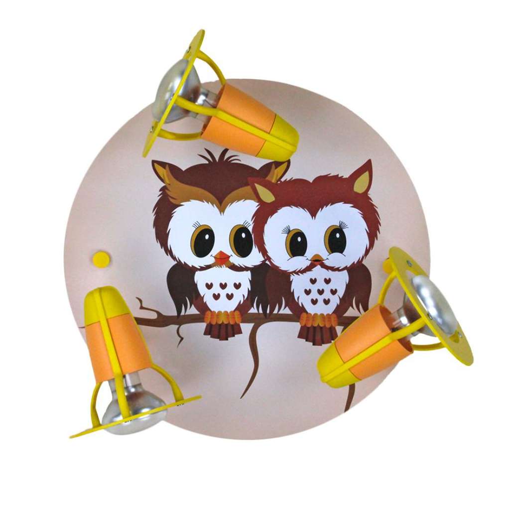 home24 Deckenleuchte Eulen Erna und Horst