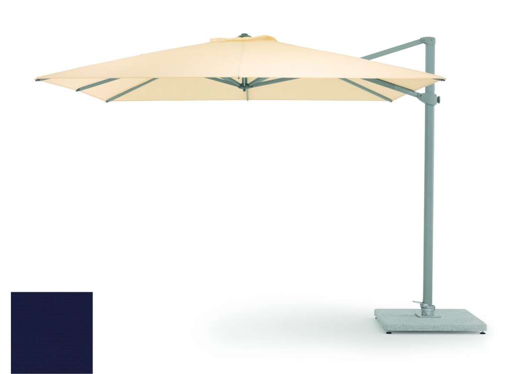 Weishäupl - Freiarmschirm - rund Ø 350 cm - Acryltuch  marine - outdoor