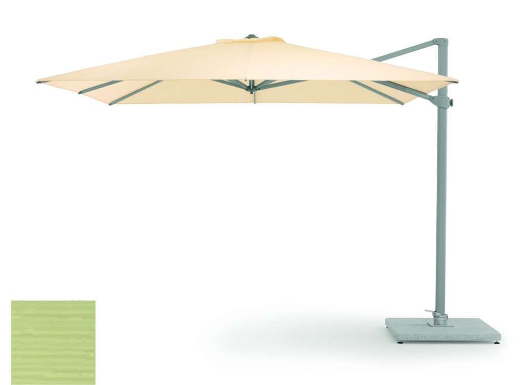 Weishäupl - Freiarmschirm - rund Ø 350 cm - Acryltuch  mint - outdoor