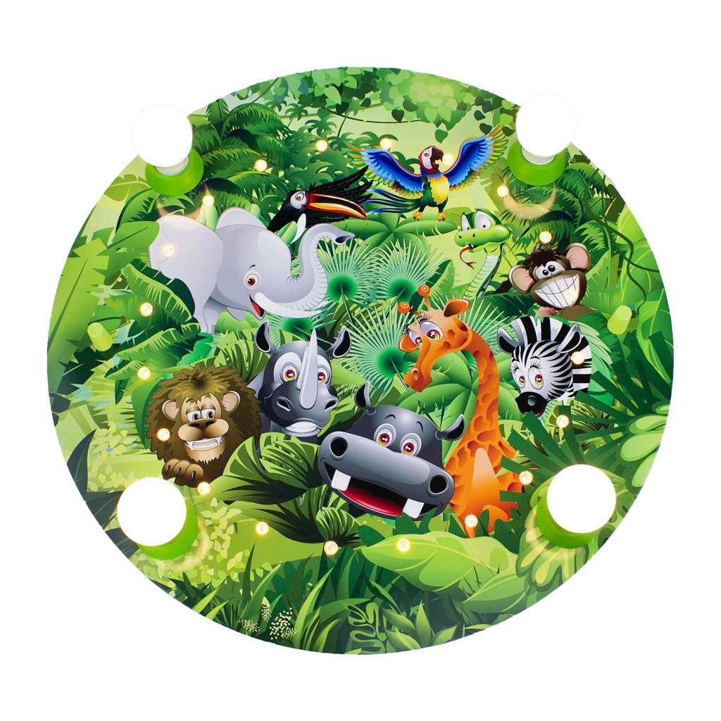 home24 LED-Deckenleuchte Wildnis II