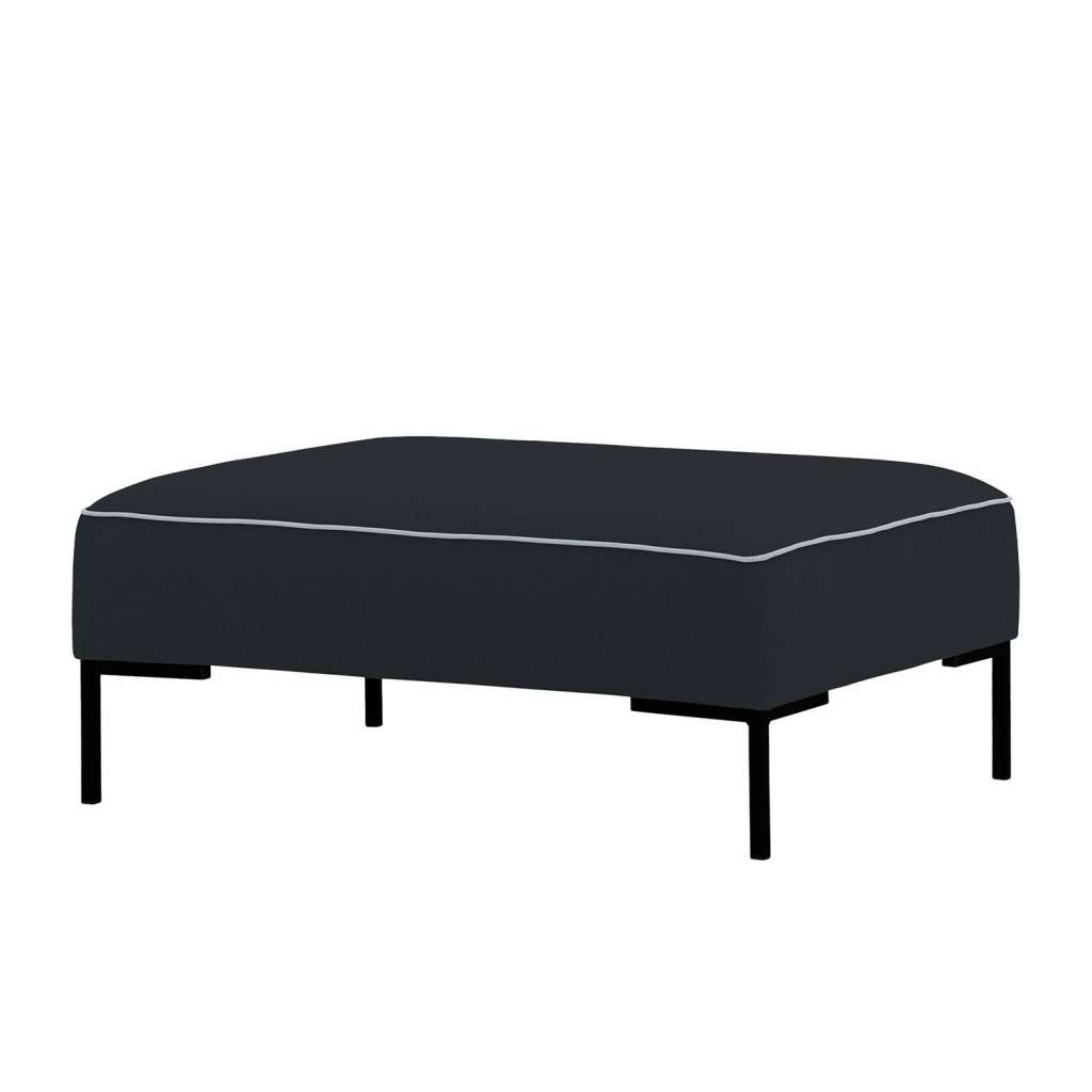 home24 Polsterhocker Ampio Duo Webstoff