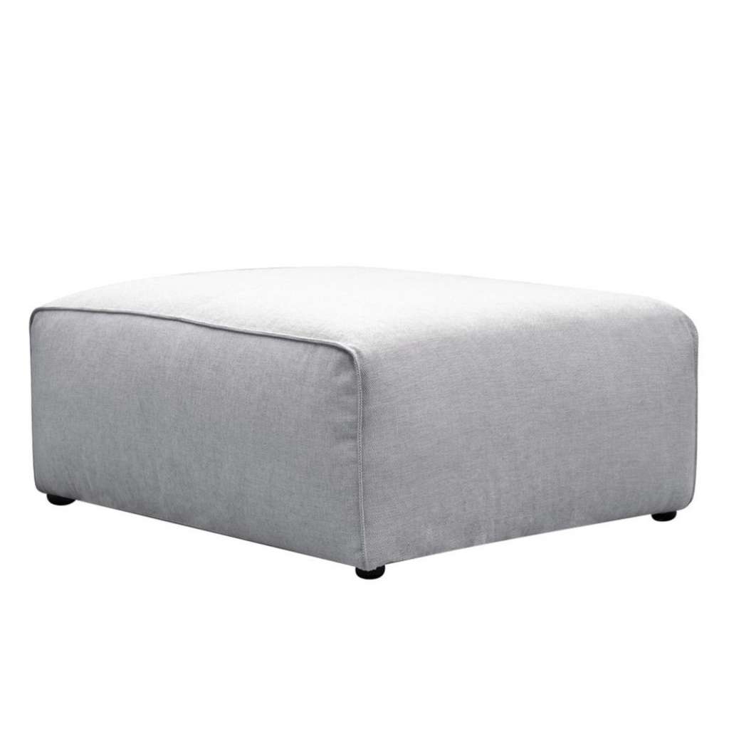 home24 Polsterhocker Hudson Webstoff