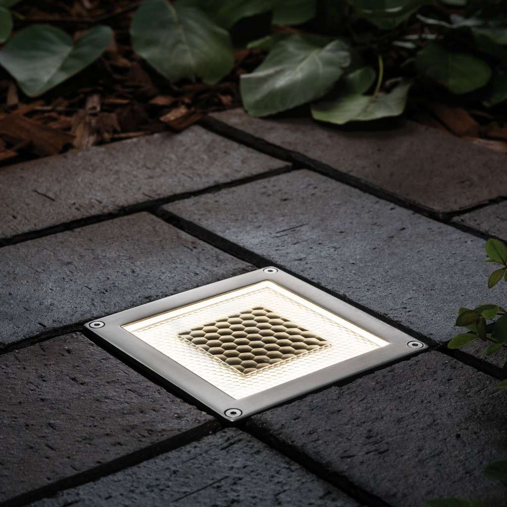 home24 LED-Wegeleuchte Solar Cube