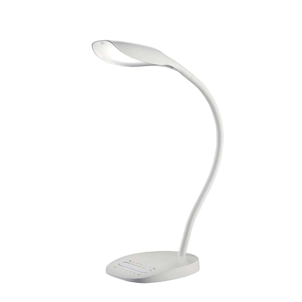 home24 LED-Tischleuchte Swan