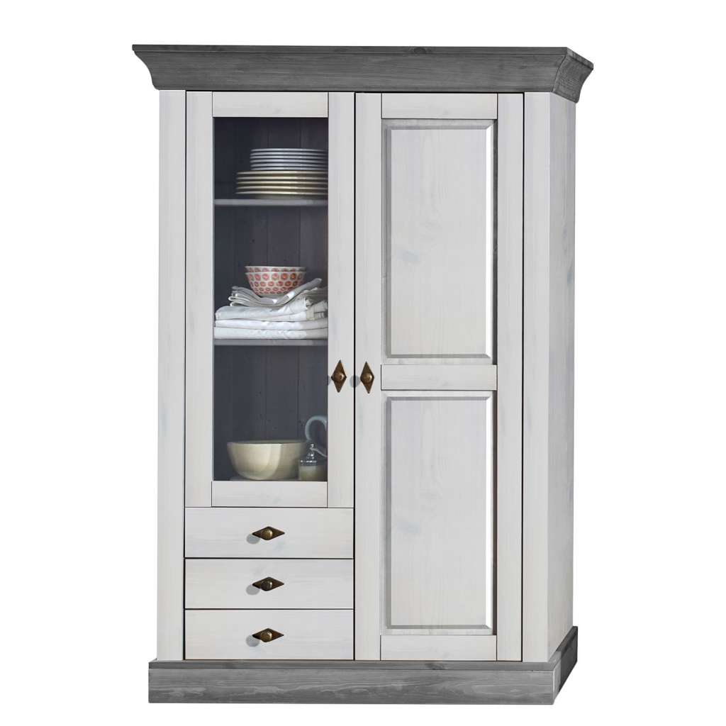 home24 Vitrinenschrank Bergen