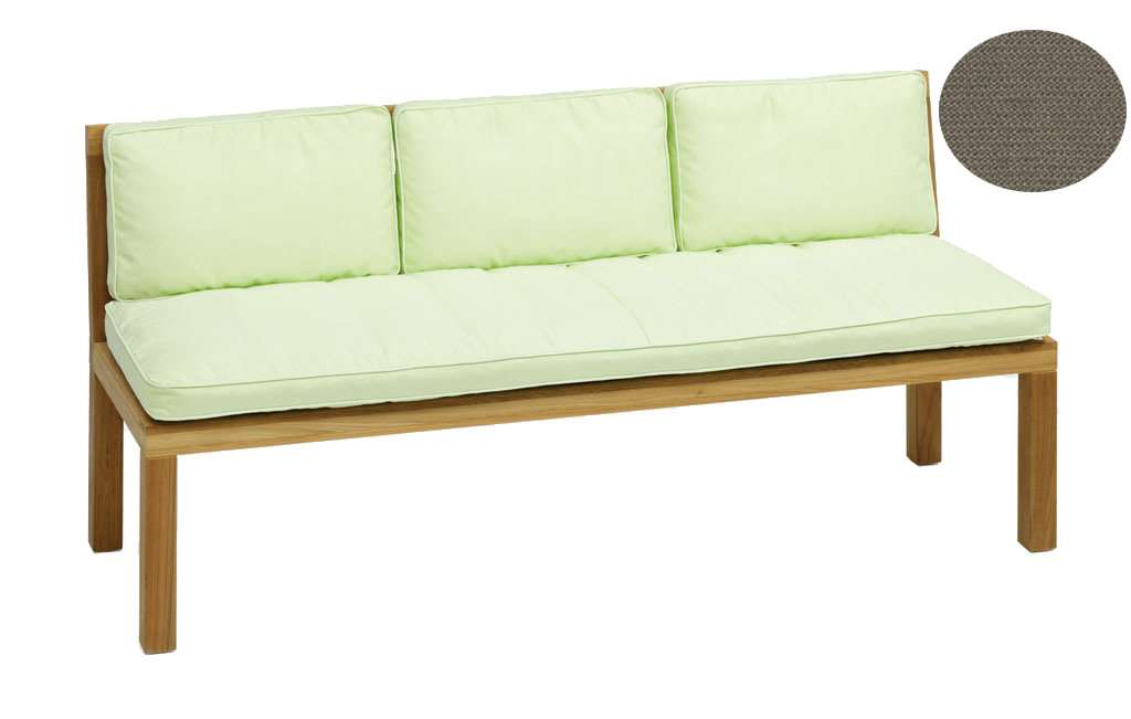Weishäupl - Rückenpolster - groß taupe - outdoor