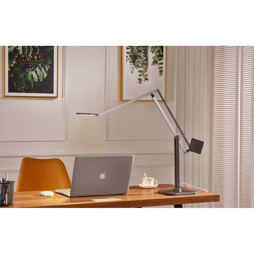home24 LED-Tischleuchte Cubic