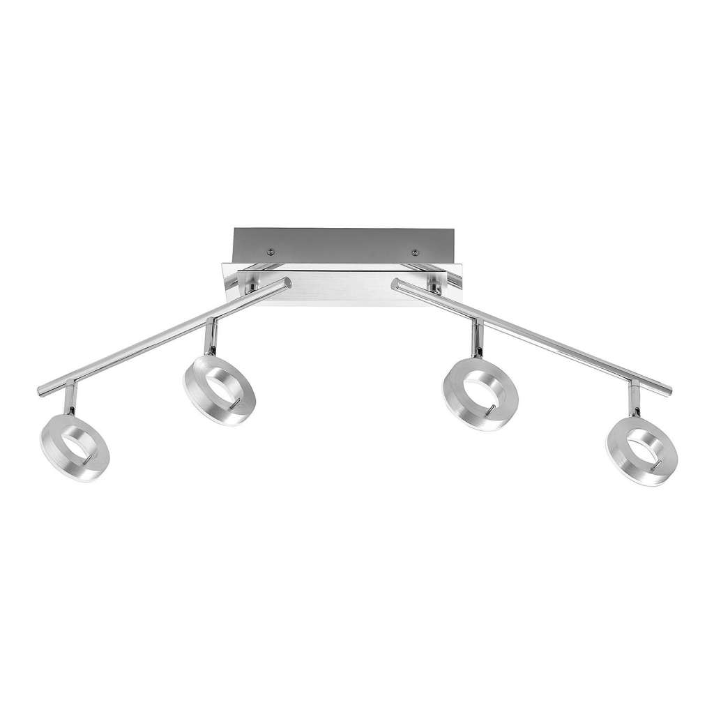 home24 LED-Deckenleuchte Sileda IV