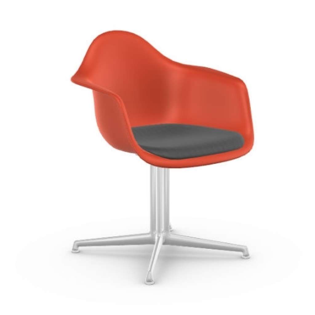 Vitra - DAL - rot Sitzpolster - indoor