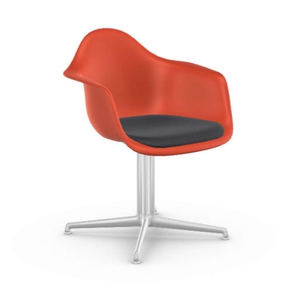Vitra - DAL - rot Sitzpolster - indoor