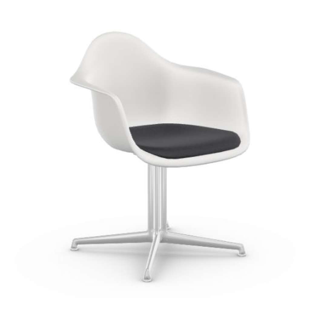 Vitra - DAL - weiss Sitzpolster - indoor