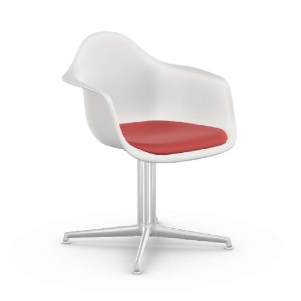Vitra - DAL - weiss Sitzpolster - indoor