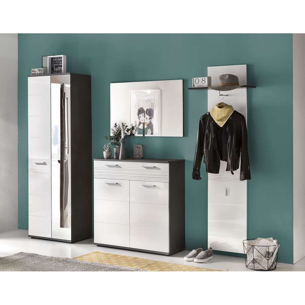 home24 Garderoben-Set Smart (4-teilig)