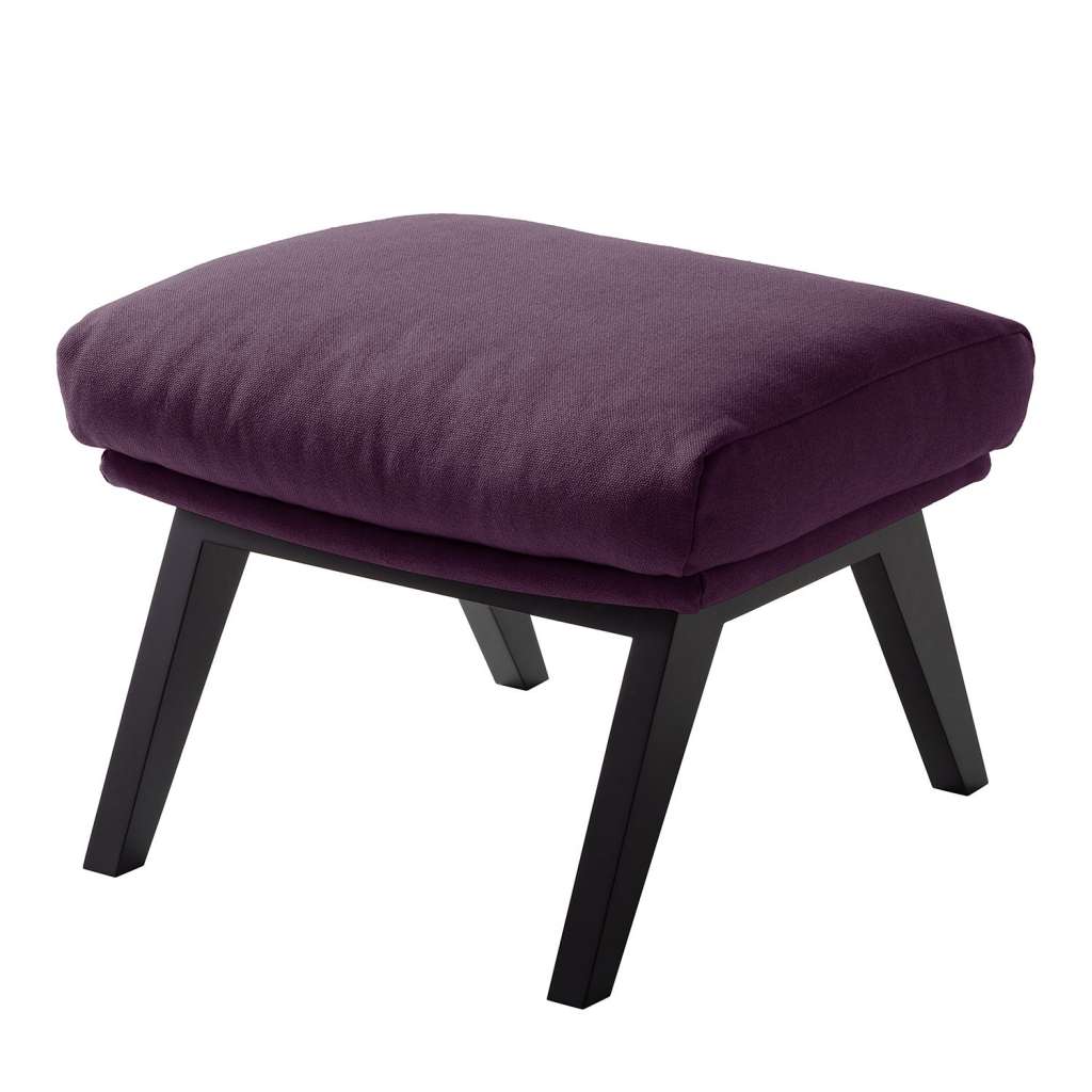 home24 Polsterhocker Garbo I Webstoff