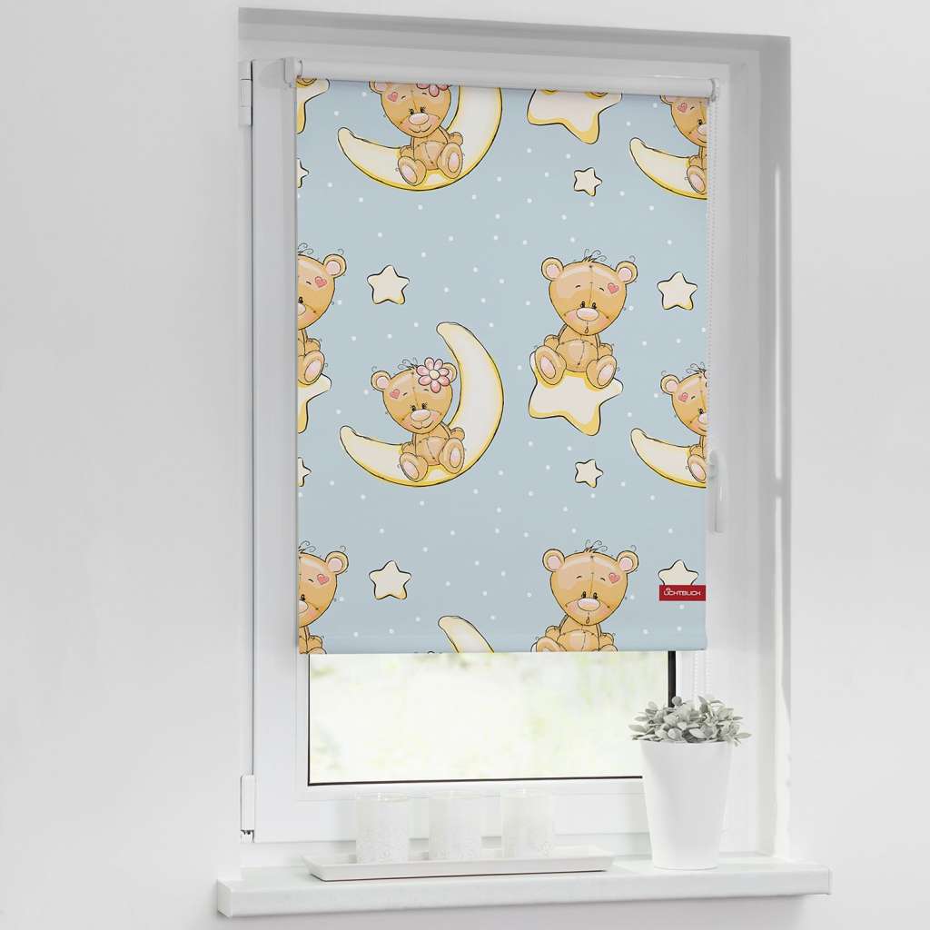 home24 Verdunkelungsrollo Baerchen