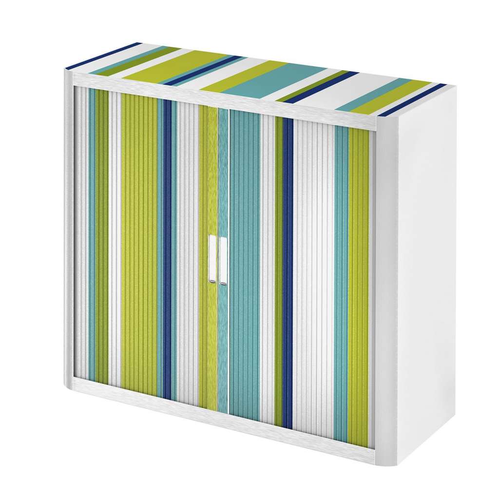 home24 Rollladenschrank easyOffice Rayures