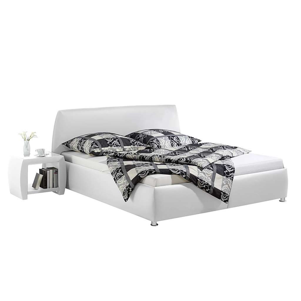 home24 Polsterbett Mio Kunstleder