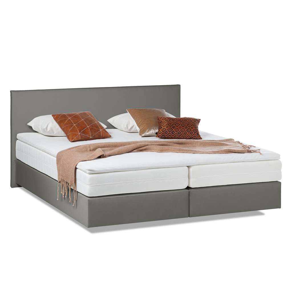 home24 Boxspringbett Ramona VI Kunstleder