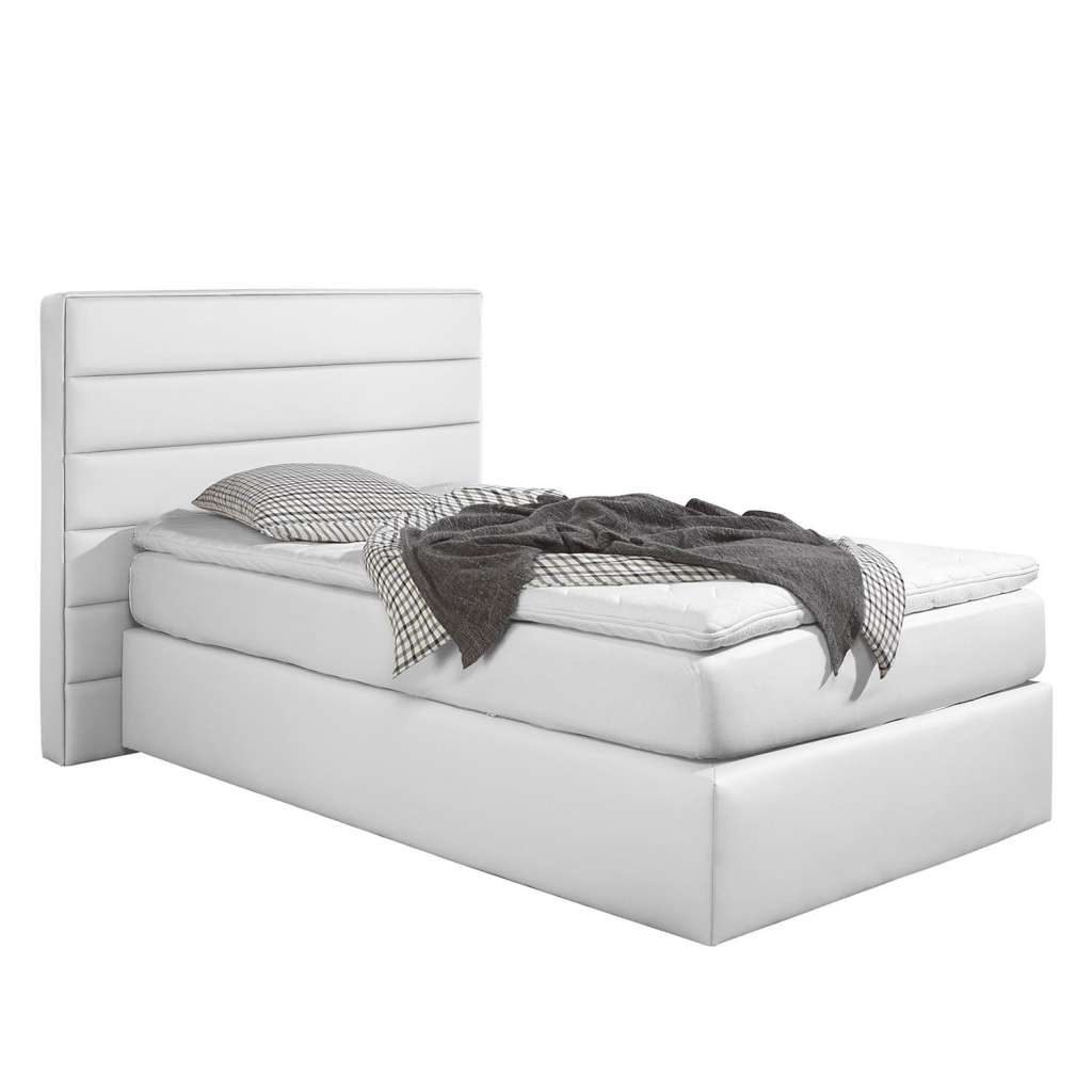 home24 Boxspringbett Ingebo Kunstleder