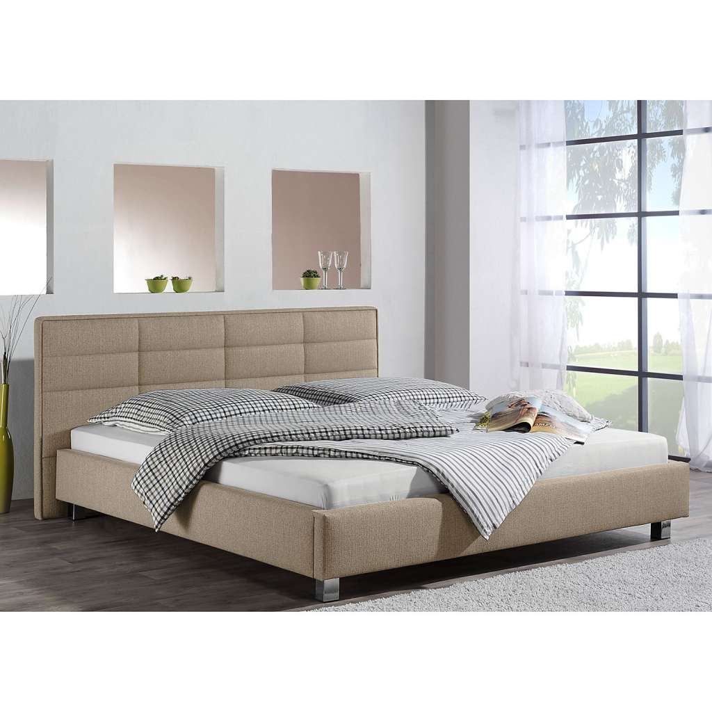 home24 Polsterbett Parsberg Webstoff