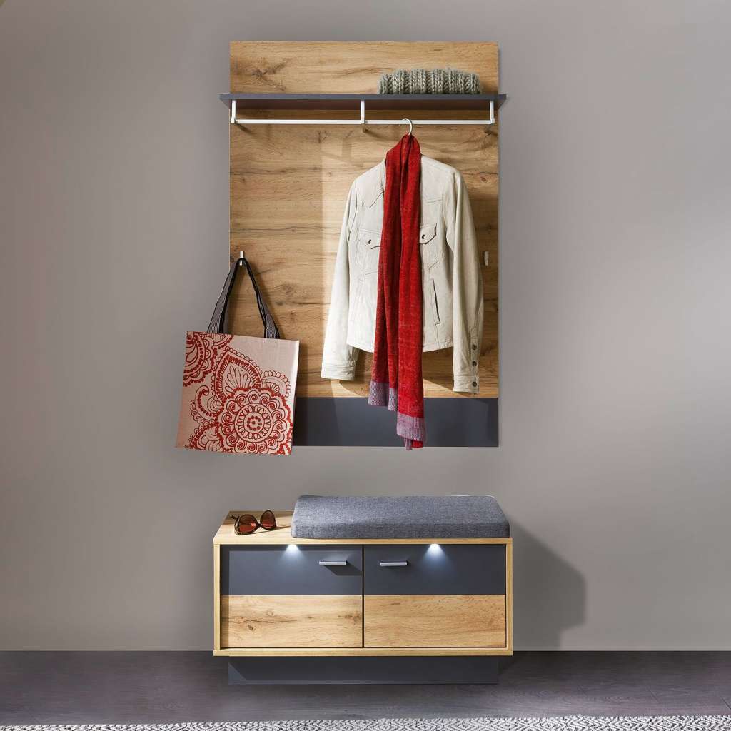 home24 Garderobenset Coast V (2-teilig)