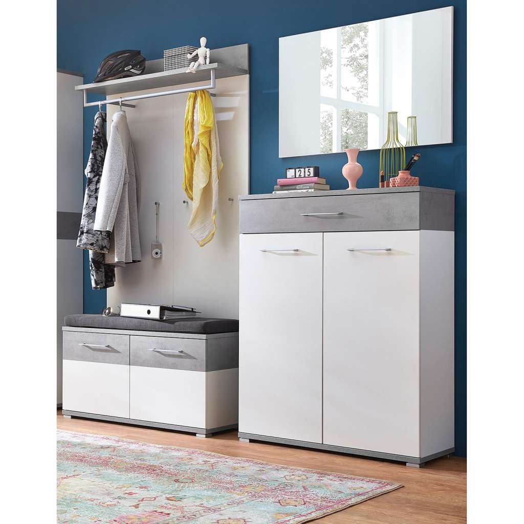home24 Garderobenset Nerola IV (4-teilig)