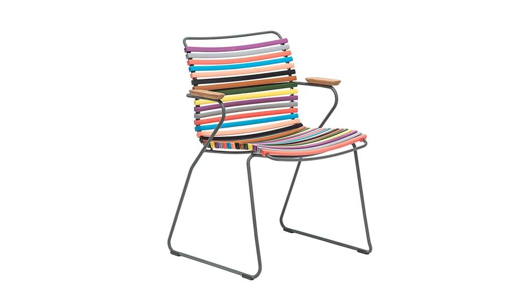 Houe - Click Dining Armlehnstuhl - multicolor 1 - outdoor
