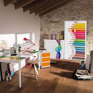 home24 Rollladenschrank easyOffice Bureaux I