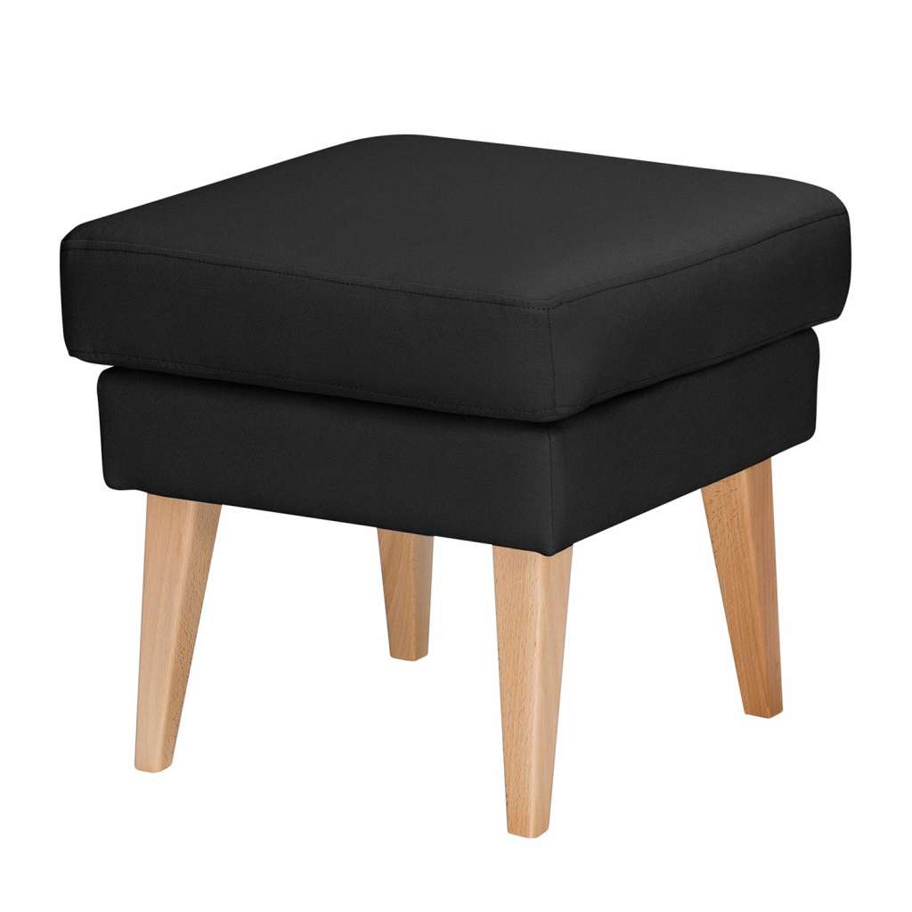 home24 Polsterhocker Bucoli Strukturstoff