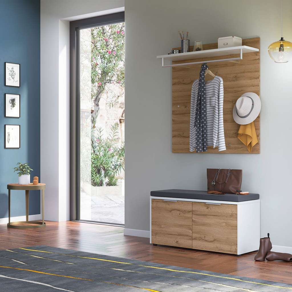 home24 Garderobenset Linz III (2-teilig)