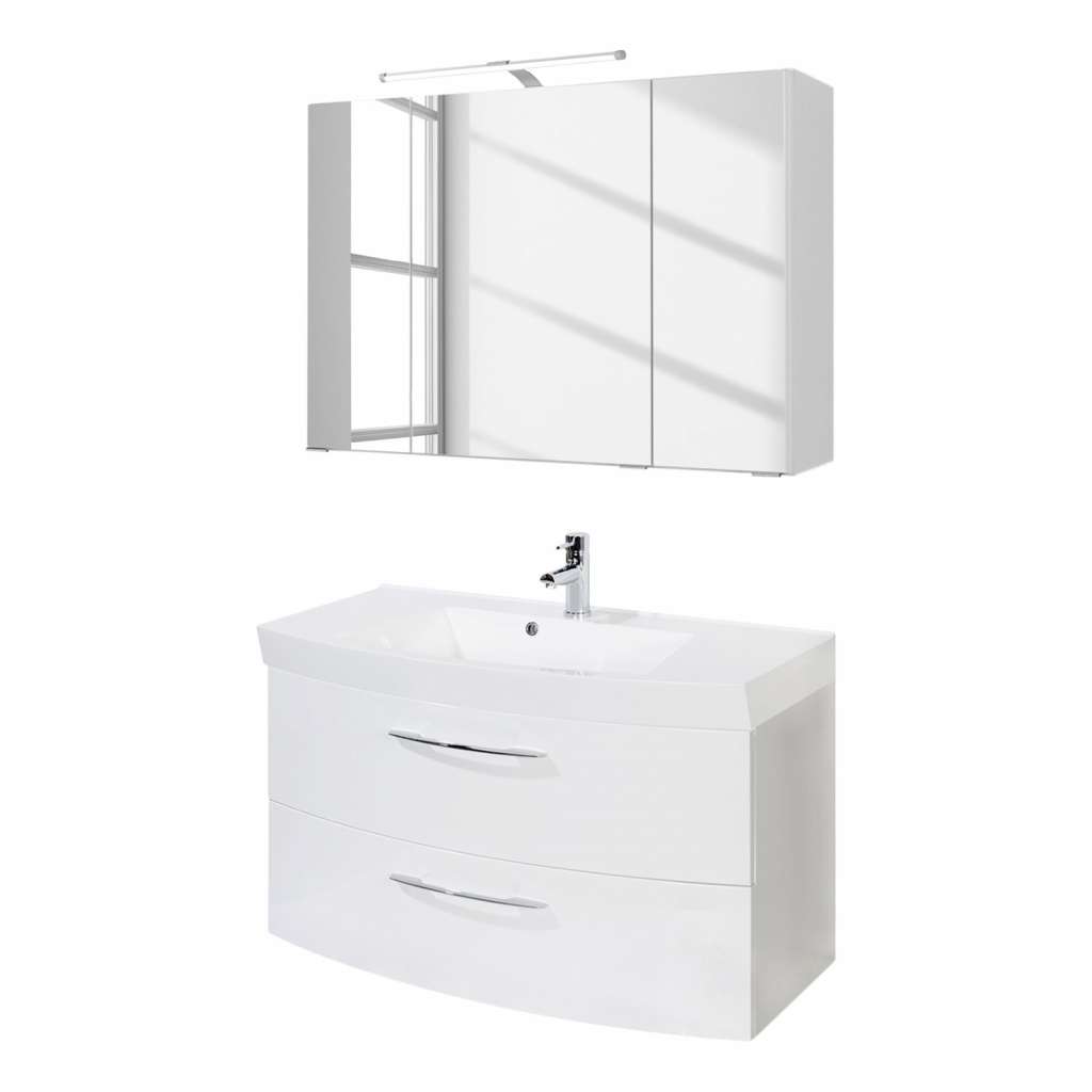 home24 Badezimmerset Strahan (2-teilig)