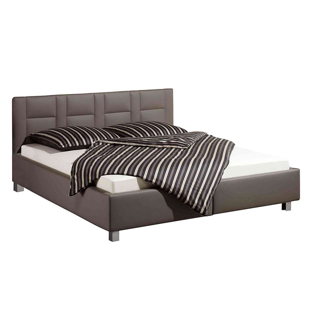 home24 Polsterbett Koni Kunstleder